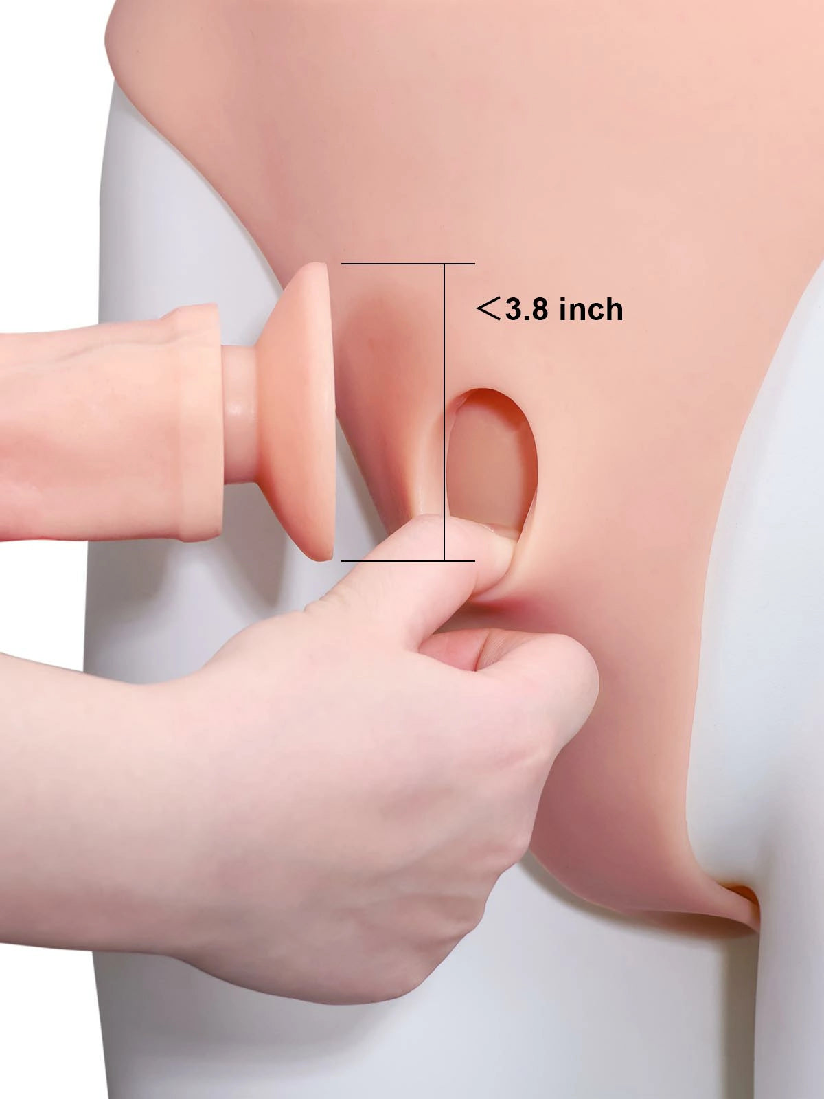 Nilo | Umschnalldildo-Set mit zwei wechselbaren Dildos | 19.8 und 21.6 cm