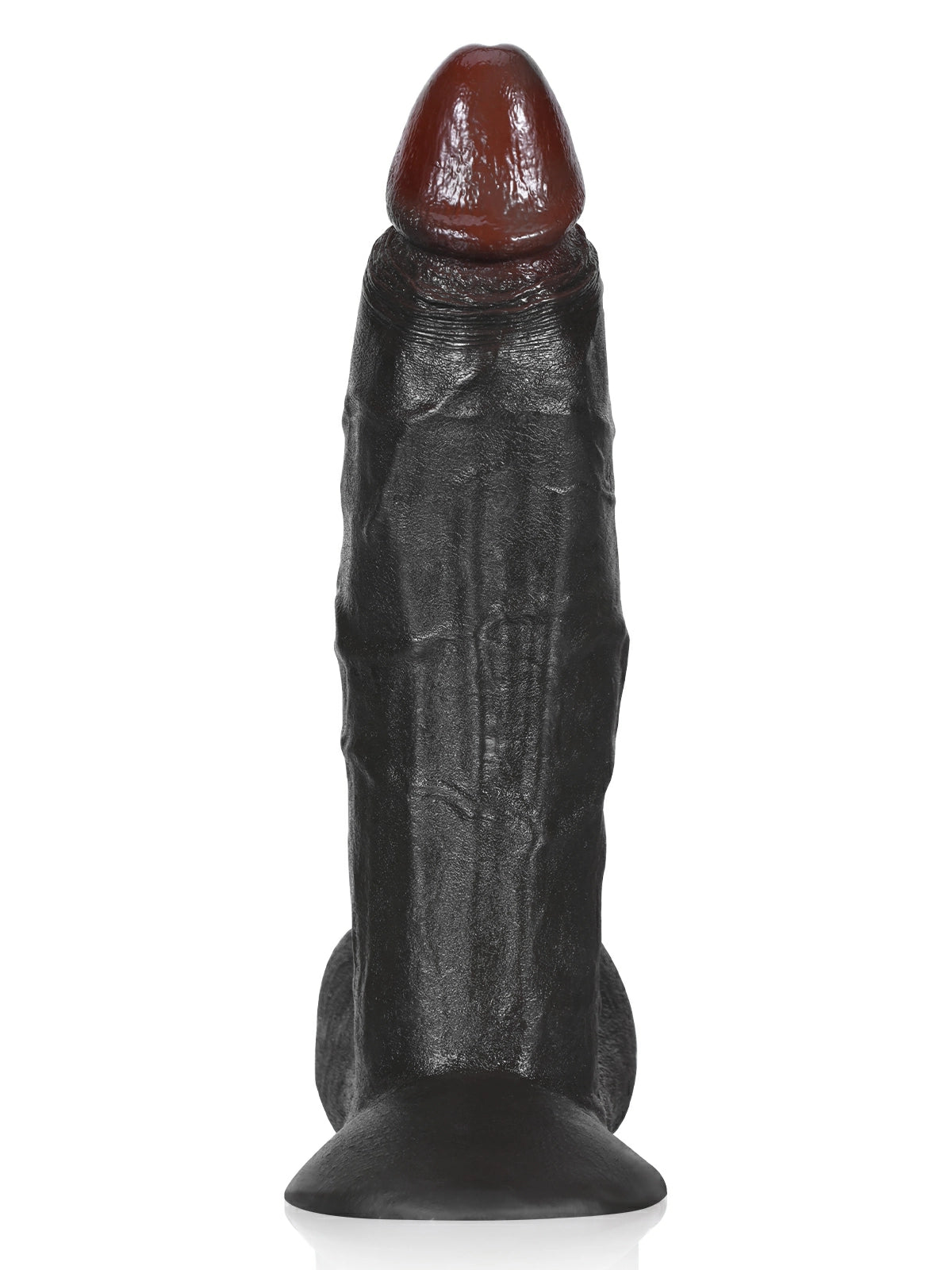 Diego | Dicker schwarzer Dildo Vac-U-Lock-kompatibel | 25.5 cm