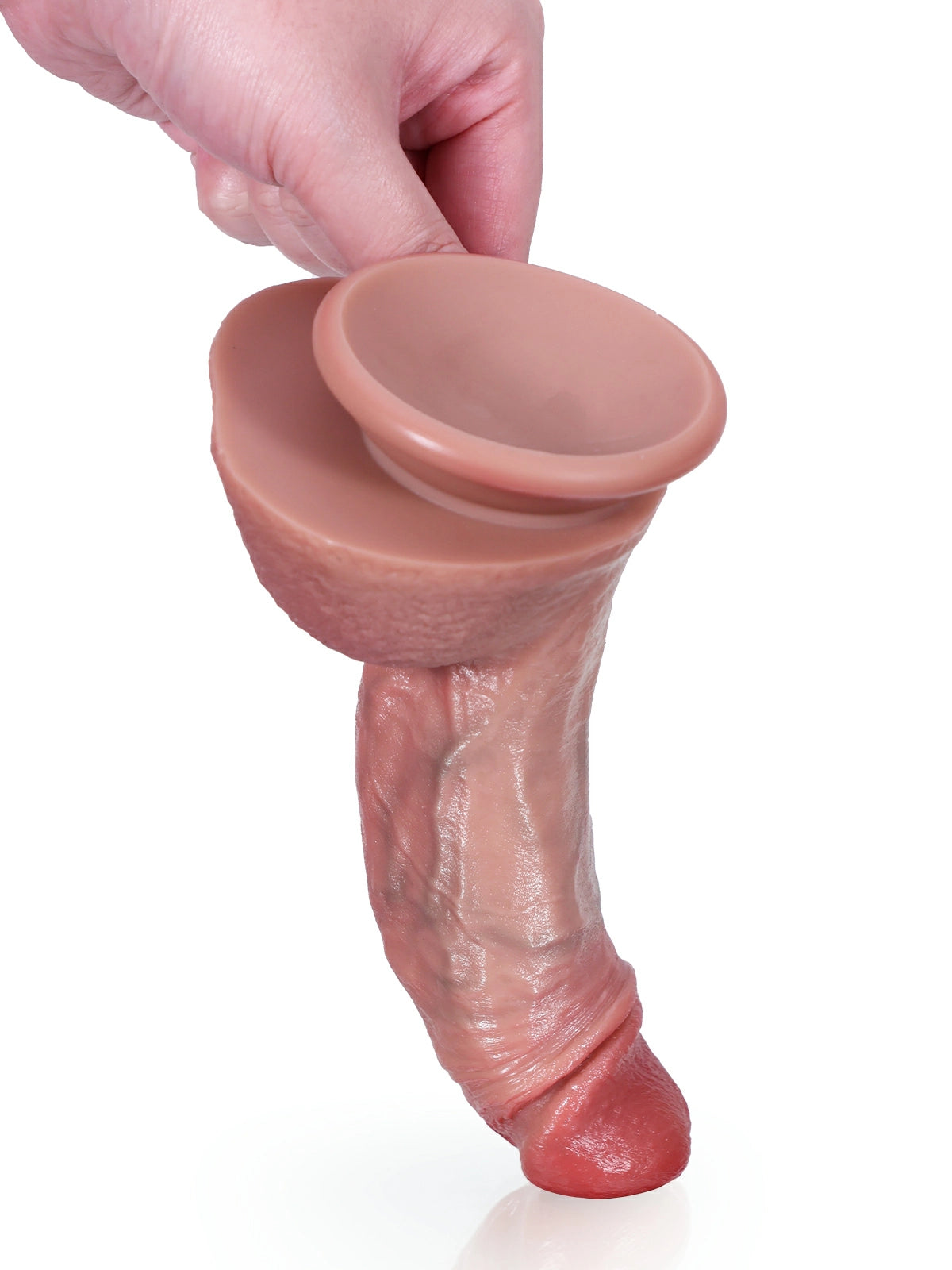Joel | Realistischer Dildo für Einsteiger mit breiter Saugbasis | 19 cm