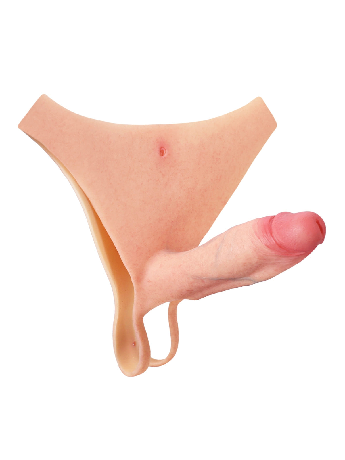 Lino | Hohler Umschnalldildo mit Harnröhrenwulst | 20 cm