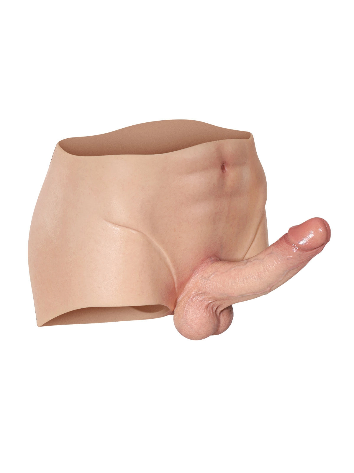 Timon | Silikon-Strap-On-Höschen mit realistischem Dildo | 18.5 cm