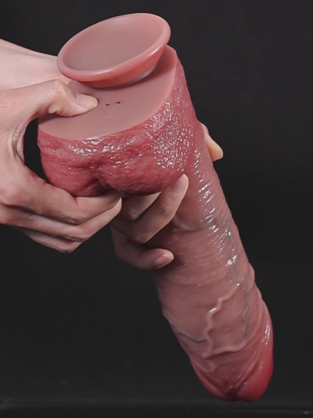 Gregor | Dicker realistischer Dildo mit Stossfunktion | 26.2 cm